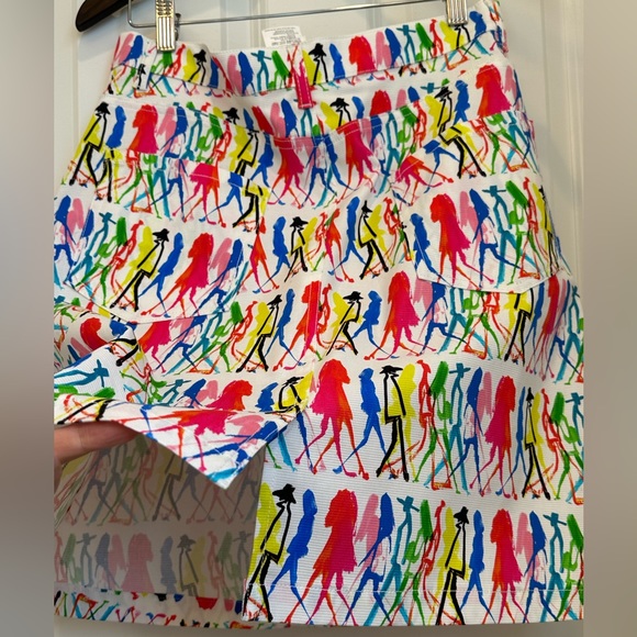 SOLD! Weekend MaxMara “Flutterflies” Collection Mini Cotton Skirt.Size: IT42 US6 - Picture 11 of 16